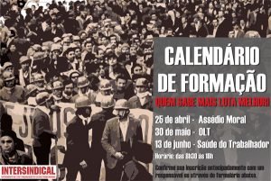 formacao intersindical pr