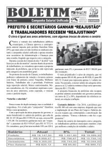 informativo sindsaae